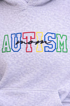 Embroidered Autism Mom Hoodie | Awareness Sweatshirt, Unisex Fit