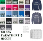 Cheer Mom Glitter Appliqué Sweatshirt | School Spirit Apparel
