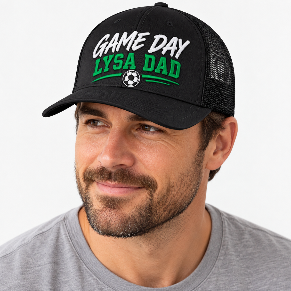 LYSA Game Day Dad Embroidered Trucker Hat