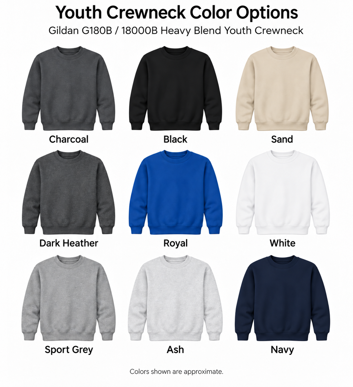 LYSA T3 Youth Crewneck