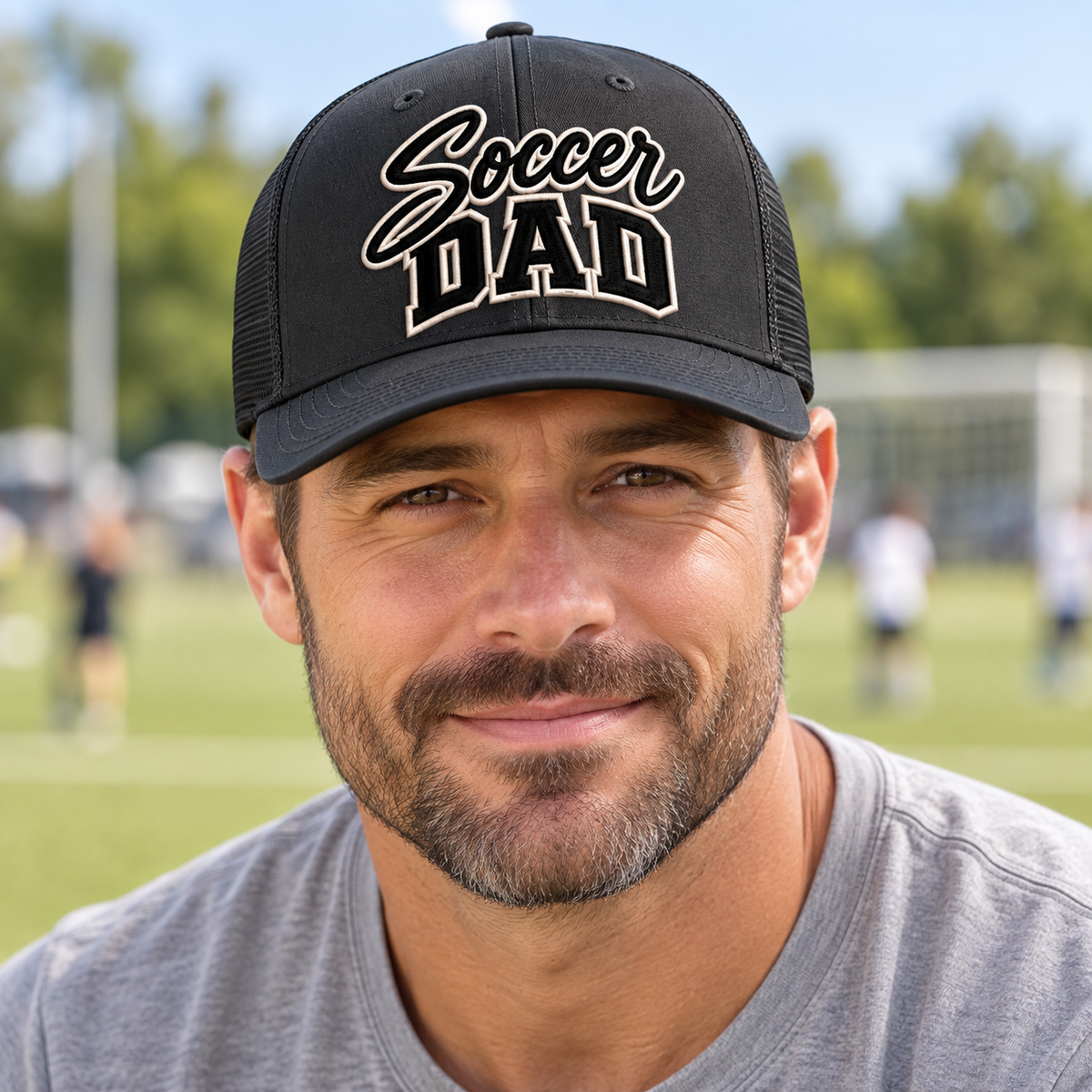 Soccer DAD Embroidered Trucker Hat | LYSA Fundraiser