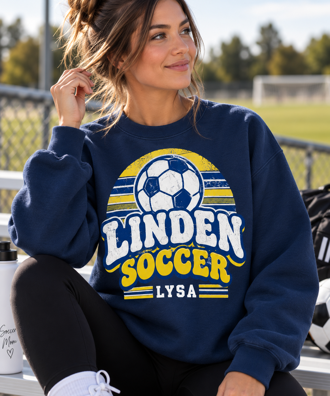 LYSA Retro R2 — Adult Crewneck