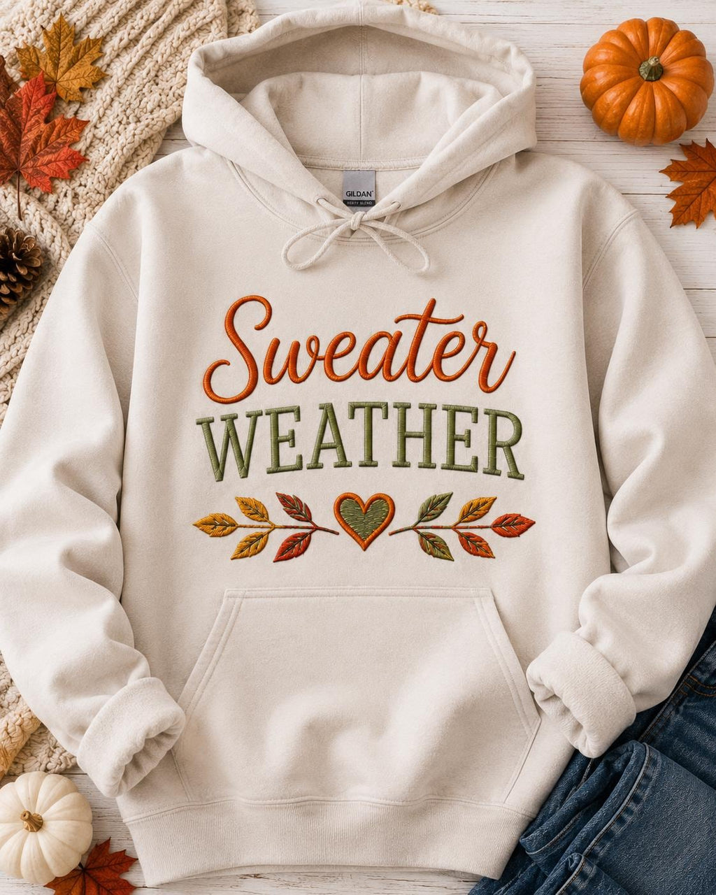 Our Sweater Weather Sweatshirt: Perfect for Crisp Mornings & Coffee Runs