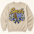 LYSA Soccer Mama crewneck Sand mockup
