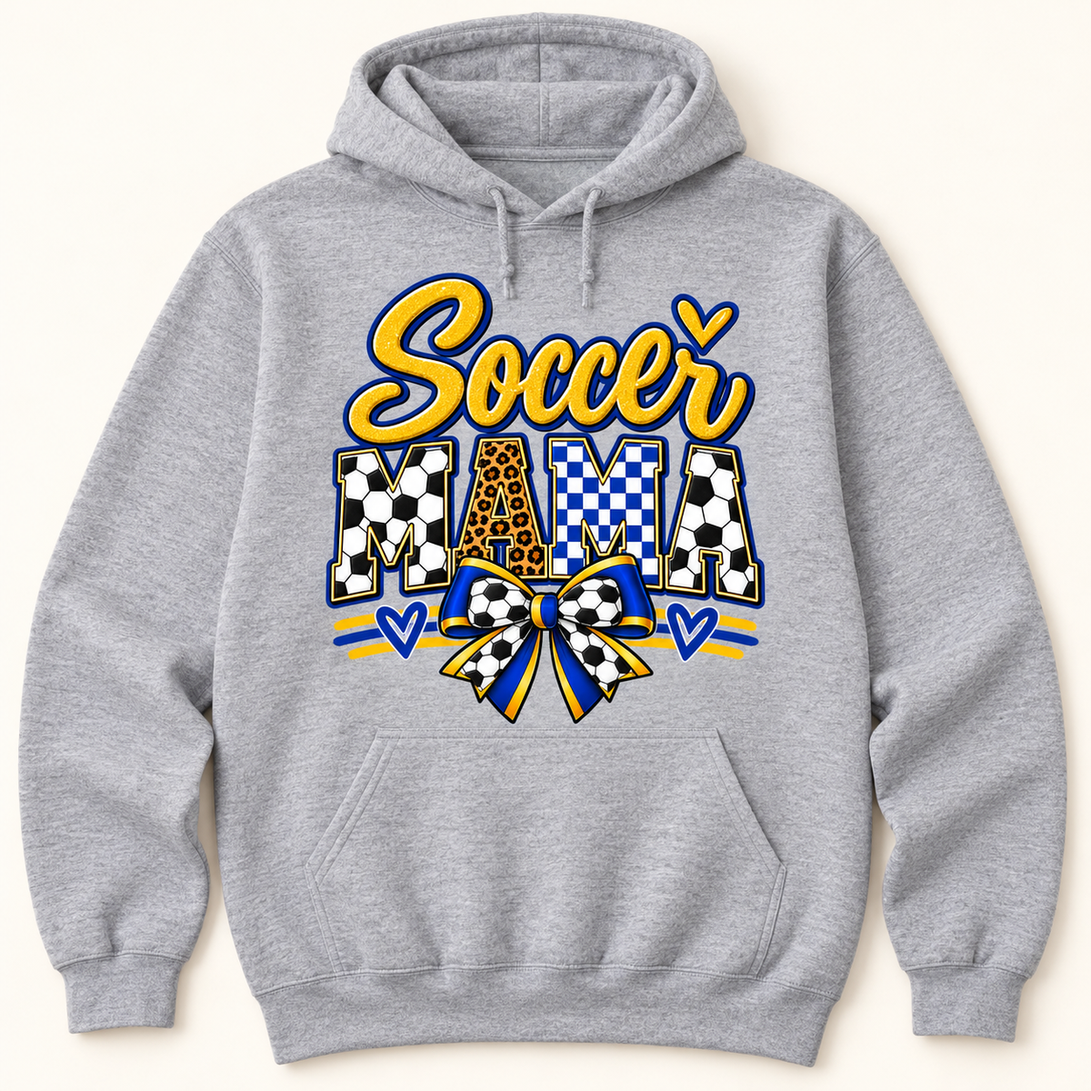 LYSA Soccer Mama hoodie Sport Gray mockup