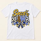 LYSA Soccer Mama T-shirt White mockup